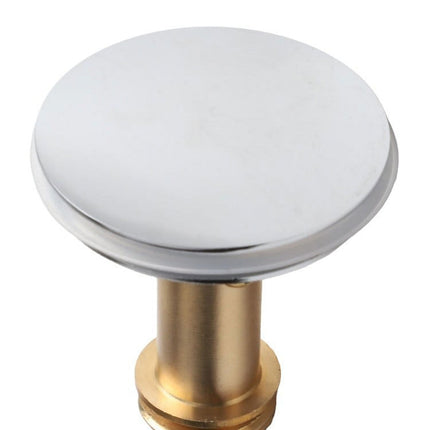 38mm Bathroom Sink Drain Stopper Plugs Bounce Push Button Click Clack Plug Wash Basin Faucet Accessory Washbasin Pipe 2024 New Smile Home.