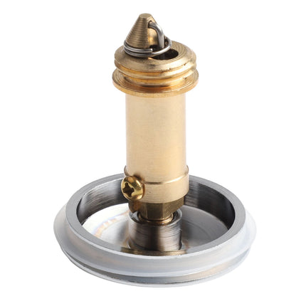 38mm Bathroom Sink Drain Stopper Plugs Bounce Push Button Click Clack Plug Wash Basin Faucet Accessory Washbasin Pipe 2024 New Smile Home.