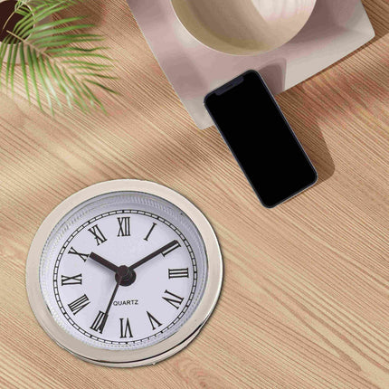 60MM Quartz Clock Inserts Movement Replacement DIY Gold Arabic Numbers Quartz Clock Inserts Repair Tools Smile Home.