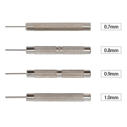 Watch Strap Pin Pin Punch Link Punch Pin Stick- Watch Repair Tool 0.7-1.0Mm 10Pcs Bar Hammer Punch Thimble Durables 0.9Mm Smile Home 0.9 mm.