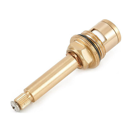 Shower Bath Taps Valve Cartridge Quarter Turn Flow Long Tall Stem Insert 20 1/2" Bathroom Fixture Faucet Replacement Parts Anti-Clockwise Smile Home Anti-Clockwise.