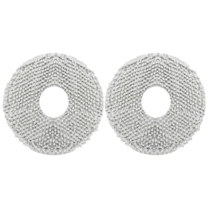 linyes 2 Pcs Mop Cloth Pads For Dream Me W10s W10s Pro Cleaning Robot Vacuum Cleaner Sweeper Spare Part Replaceable Accessories A.