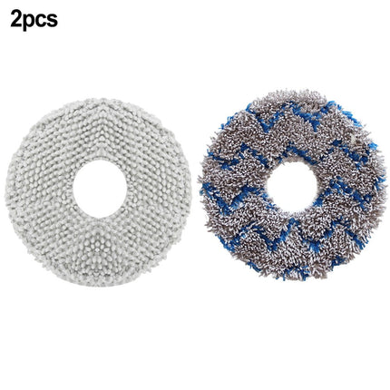 linyes 2 Pcs Mop Cloth Pads For Dream Me W10s W10s Pro Cleaning Robot Vacuum Cleaner Sweeper Spare Part Replaceable Accessories A.