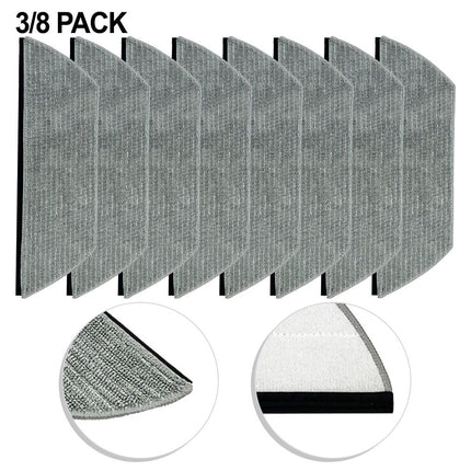 LLDI 6 Microfiber Mop Pads Compatible with For Shark AV2800ZE Robot Vacuums 3 PACK.