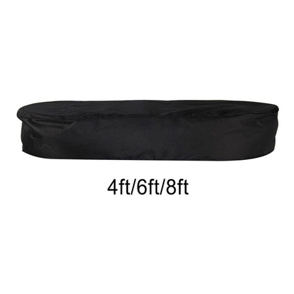 4Ft/6Ft/8Ft Bathtub Cover Pool Hot Tub Cover Oval Reservoir Ice Bath Cover Tank Cover Oxford Cloth Waterproof Tank Pool Cover 8Ft 8'.