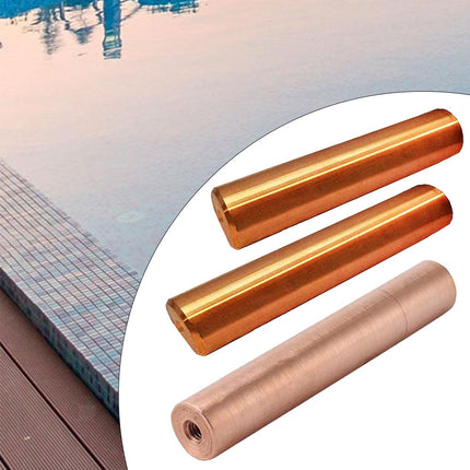Arkzeo Solar Copper Anode For Swimming Pool Ionizer Purifier Cleaner 230G 160G 474G Filter Spring Pool Clarifier Replacement Parts 160G 230G.