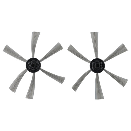 Compatible Side Brushes for Robot Vacuum Cleaners, Brushes for Mini and Smart Models, Round Shape 2pcs.