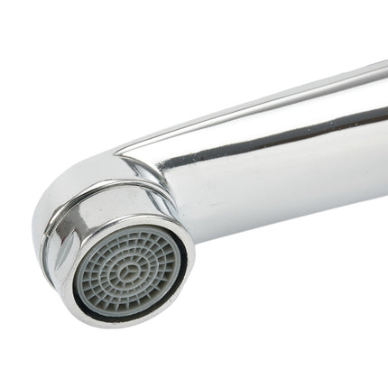 Arkzeo Chrome Basin Faucet Cold Sink Water Basin Tap Single Handle Faucet Tap Deck Mounted for Bathroom Kitchen Replacement.