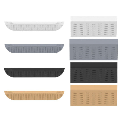 1pc Sweeping Robot Threshold Bar Accessory Climbing Pad Step Splicing Slope Bar white-20cm.