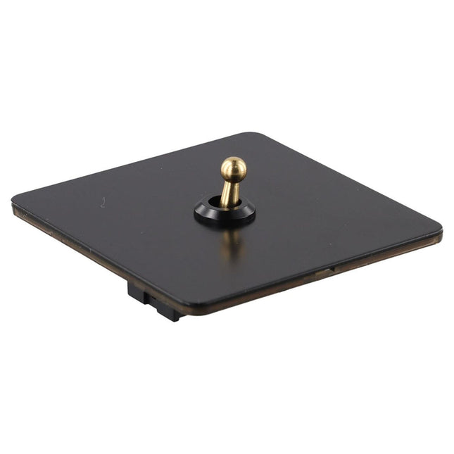 86 Type Stainless Steel Panel Wall Toggle Light Switch Brass Rod 1Way 2Way 2 Gang Smile Home 1 Gang.