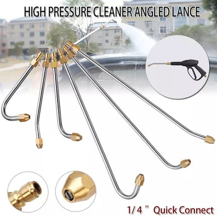 30° /90° /U-Shape Pressure Car Washer Angled Lance Extension Spray Wand Nozzle 17Cm-90 Smile Home 17Cm-90.