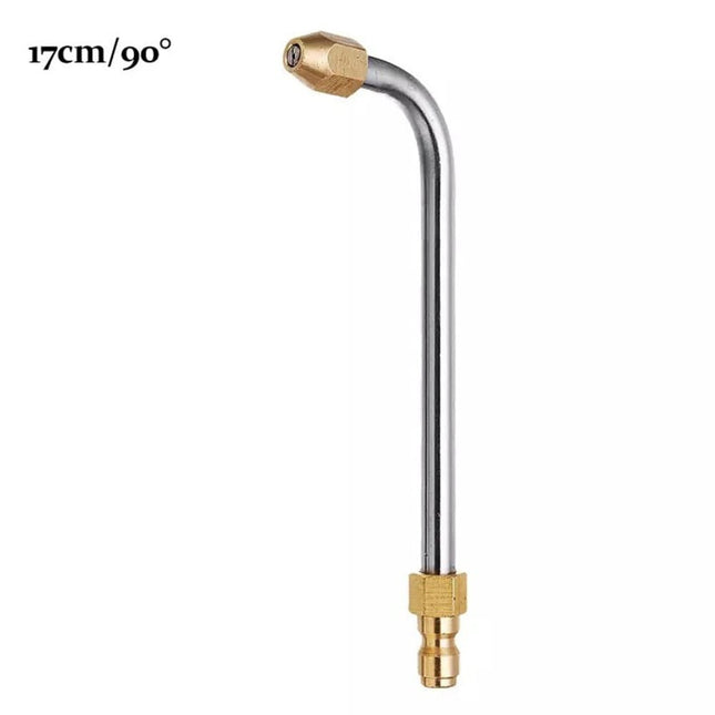30° /90° /U-Shape Pressure Car Washer Angled Lance Extension Spray Wand Nozzle 17Cm-90 Smile Home 17Cm-90.