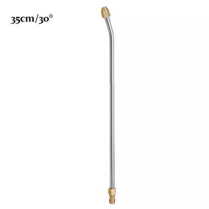 30° /90° /U-Shape Pressure Car Washer Angled Lance Extension Spray Wand Nozzle 17Cm-90 Smile Home 35Cm-30.