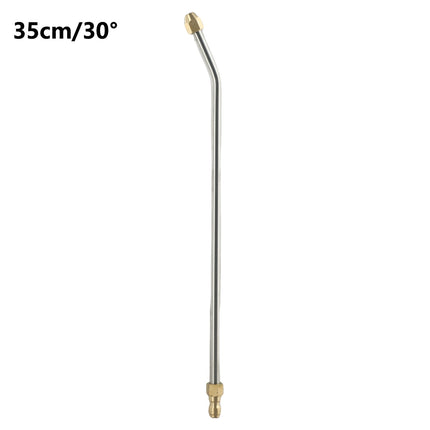 30° /90° /U-Shape Pressure Car Washer Angled Lance Extension Spray Wand Nozzle 17Cm-90 Smile Home 35Cm-30.