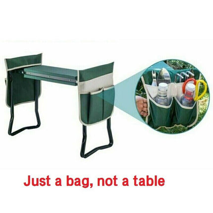 Highly Green Folding Garden Kneeler Chair Bench Stool Tool Pouch L Smile Home L.