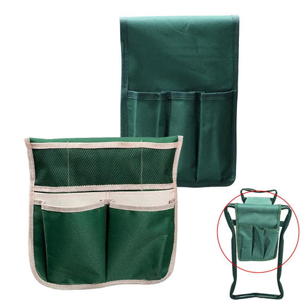 Highly Green Folding Garden Kneeler Chair Bench Stool Tool Pouch L Smile Home L.