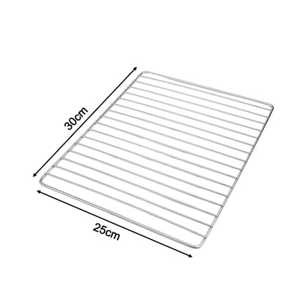 BBQ Grill Stainless Steel Mesh,Suitable for Camping BBQ (2 Size) Bar 30*25 Smile Home Bar 30*25.