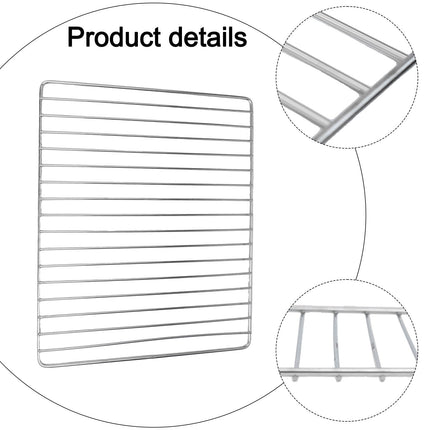 BBQ Grill Stainless Steel Mesh,Suitable for Camping BBQ (2 Size) Bar 30*25 Smile Home Bar 30*25.