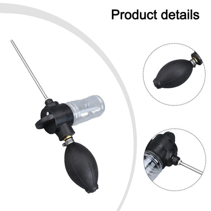 150ml Flies Control Bulb Duster With 3 Stainless Steel Nozzles Termite Removal Smile Home.