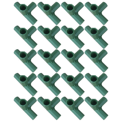 11mm Gardening Frame Connectors - Heavy Duty Greenhouse Support & Frame! Mix Smile Home B.