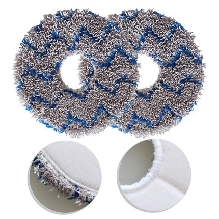 2 Pcs Mop Cloth Pads For Dream Me W10s W10s Pro Cleaning Robot Vacuum Cleaner Sweeper Spare Part Replaceable Accessories B.