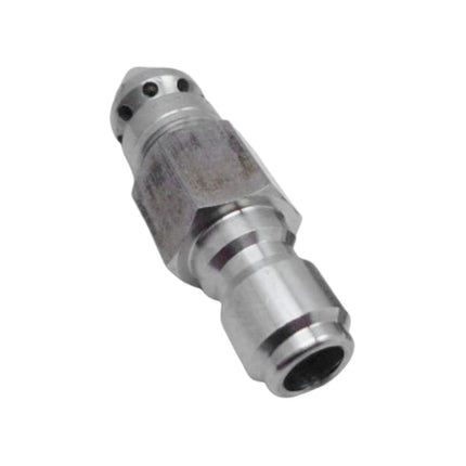 Pressure Washer Drain Sewer Cleaning Jetter Nozzle 3/8"9 Jets Male/Quick Connect 3/8 Quick Plug Smile Home.