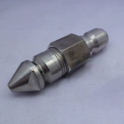 Pressure Washer Drain Sewer Cleaning Jetter Nozzle 3/8"9 Jets Male/Quick Connect 3/8 Quick Plug Smile Home.