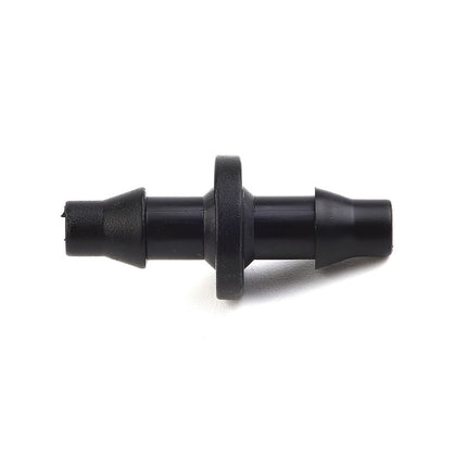 New 100Pc 1/4 Barbed Connector Double Way For 4/7Mm Garden Drip Irrigation Hose Smile Home.