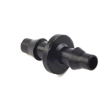 New 100Pc 1/4 Barbed Connector Double Way For 4/7Mm Garden Drip Irrigation Hose Smile Home.