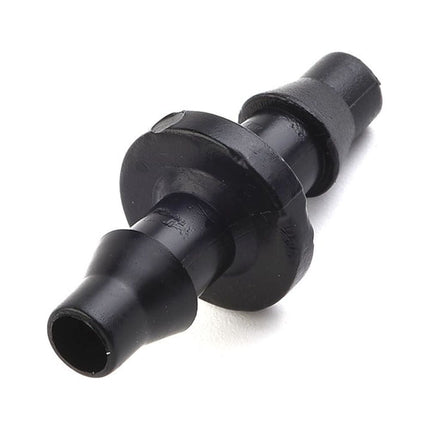 New 100Pc 1/4 Barbed Connector Double Way For 4/7Mm Garden Drip Irrigation Hose Smile Home.