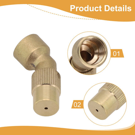 Spray Nozzle High Pressure Adjustable Sprayer Mist for Garden Water Agricultural B Smile Home B.