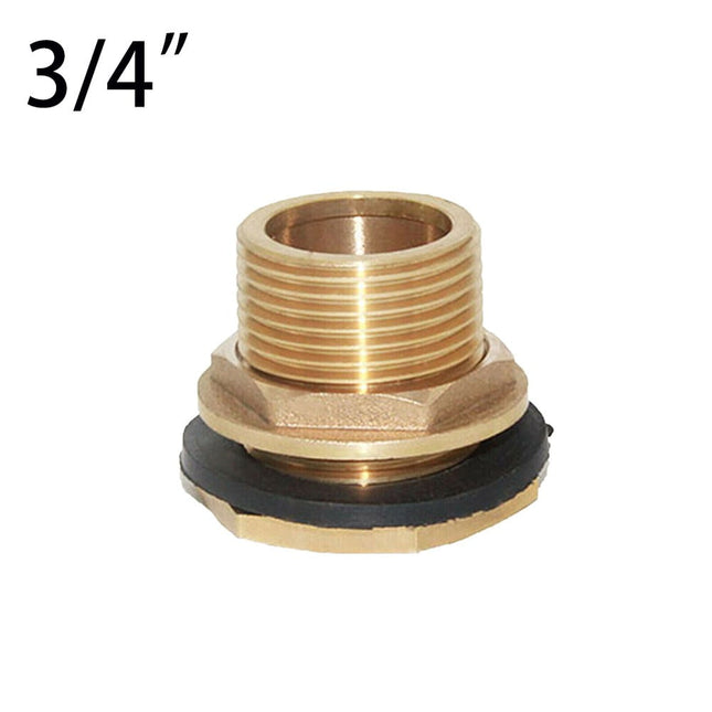 Water Butt Water Tank Tap Buckets Connector Brass Bib Tap Click-lock Fitting 45720 Smile Home 45720.