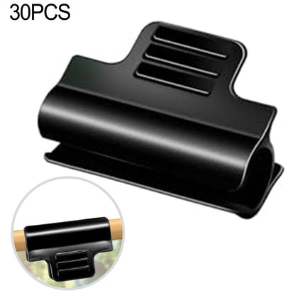 30pcs Greenhouse Pipe Clamps Garden Hoop Raised Bed Plant Clip Row Cover Support Smile Home.