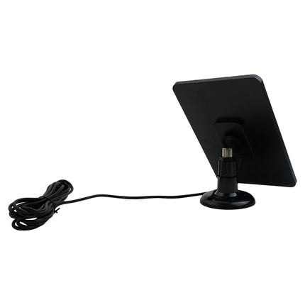 Solar Panel for Blink Camera: 4W Outdoor Solar Charger with 9.84ft Cable! C Black Smile Home C Black.