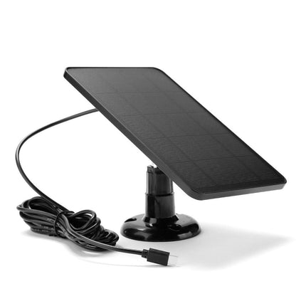 Solar Panel for Blink Camera: 4W Outdoor Solar Charger with 9.84ft Cable! C Black Smile Home C Black.