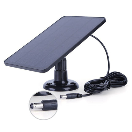 Solar Panel for Blink Camera: 4W Outdoor Solar Charger with 9.84ft Cable! C Black Smile Home Dc Black.