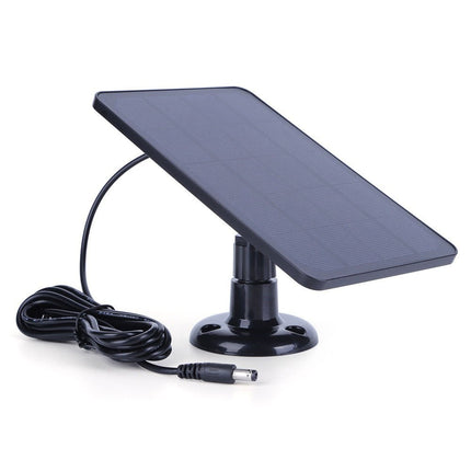 Solar Panel for Blink Camera: 4W Outdoor Solar Charger with 9.84ft Cable! C Black Smile Home Dc Black.