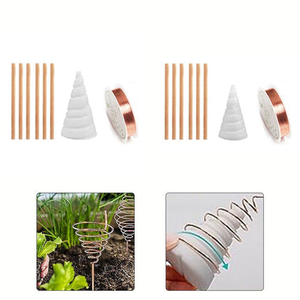 Pure Copper Wire For For Plant Cultivation Gardening Antenna Coil Enhance For Plant Growth With 99% Conductivity Small.