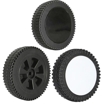 2Pcs Grill Wheel 6 Inch Bbq Grill Wheel Plastic Grill Wheel Replacement 5.98 X 1.57 X 0.41 Diameter Outdoor Cooking Parts C.