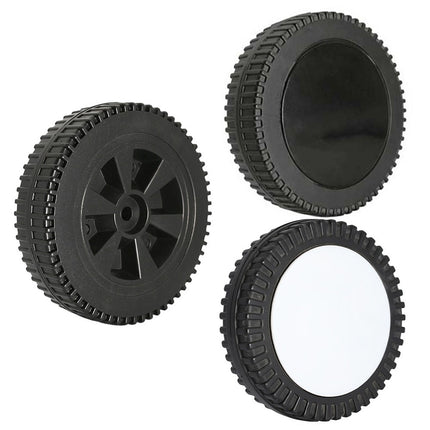 2Pcs Grill Wheel 6 Inch Bbq Grill Wheel Plastic Grill Wheel Replacement 5.98 X 1.57 X 0.41 Diameter Outdoor Cooking Parts C.