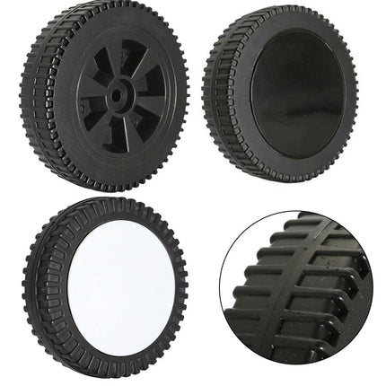 2Pcs Grill Wheel 6 Inch Bbq Grill Wheel Plastic Grill Wheel Replacement 5.98 X 1.57 X 0.41 Diameter Outdoor Cooking Parts C.