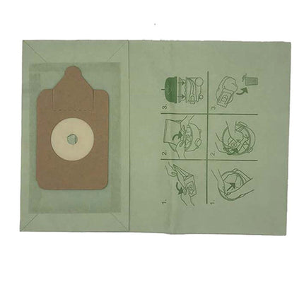 Numatic Henry Hoover Vacuum Cleaner Dust Bags 10 Pack Double Layer Replacement Paper Bags For Efficient Filtration 40.7X31.5Cm White Non-Woven Bags.
