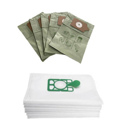 Numatic Henry Hoover Vacuum Cleaner Dust Bags 10 Pack Double Layer Replacement Paper Bags For Efficient Filtration 40.7X31.5Cm White Non-Woven Bags.