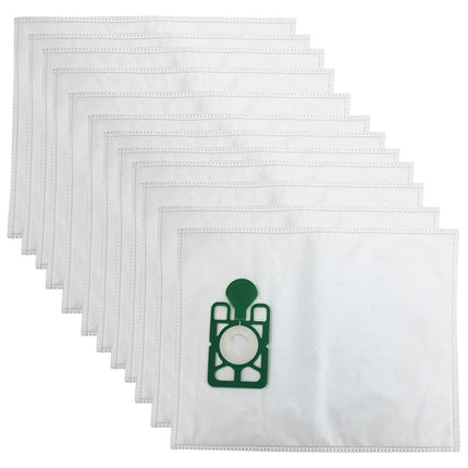 Numatic Henry Hoover Vacuum Cleaner Dust Bags 10 Pack Double Layer Replacement Paper Bags For Efficient Filtration 40.7X31.5Cm White Non-Woven Bags.