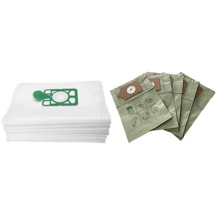 Numatic Henry Hoover Vacuum Cleaner Dust Bags 10 Pack Double Layer Replacement Paper Bags For Efficient Filtration 40.7X31.5Cm White Non-Woven Bags.