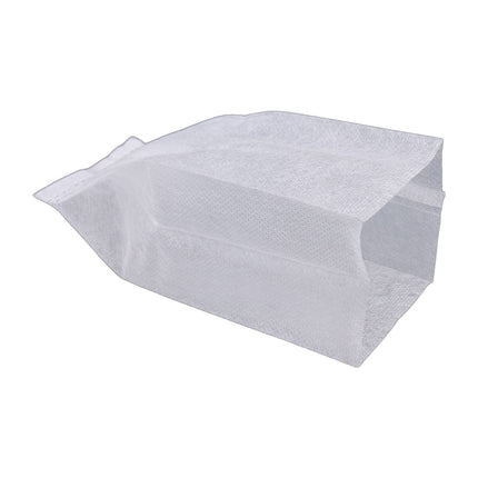 100Pcs White Non-Woven Fabric Plant Grow Bags For Seedlings Flowers Vegetables - Biodegradable Nursery Pots In 6 Sizes From 10X12Cm To 24X27Cm - Breathable Garden Planting Containers 12X15Cm Folding.