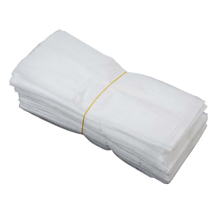 100Pcs White Non-Woven Fabric Plant Grow Bags For Seedlings Flowers Vegetables - Biodegradable Nursery Pots In 6 Sizes From 10X12Cm To 24X27Cm - Breathable Garden Planting Containers 12X15Cm Folding.