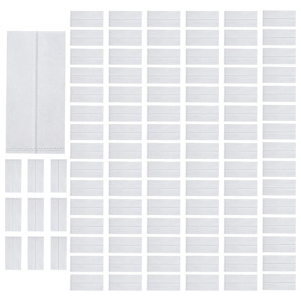 100Pcs White Non-Woven Fabric Plant Grow Bags For Seedlings Flowers Vegetables - Biodegradable Nursery Pots In 6 Sizes From 10X12Cm To 24X27Cm - Breathable Garden Planting Containers 12X15Cm Folding.