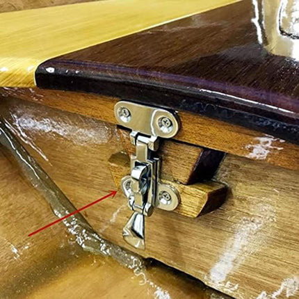 Anti-Rattle Marine Latch: 316 Stainless Steel Door Buckle For Yachts For Yacht.
