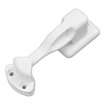 Nylon Rv Cabinet Latch Lock For Camper Trailer Boat Easy Install Secure Door Catch Holder White Black Travel Accessory Construction White.